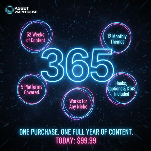 365 Content Ideas Value