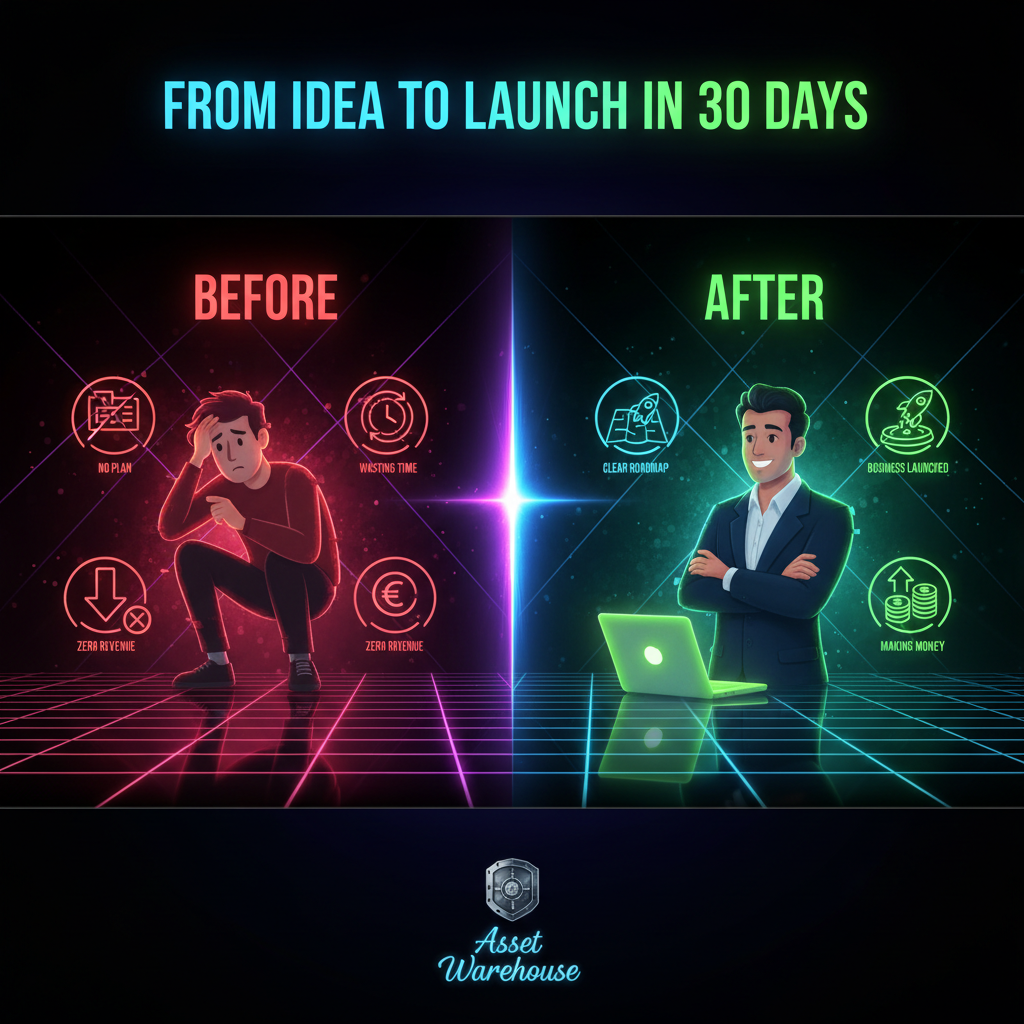 LaunchVault Before After