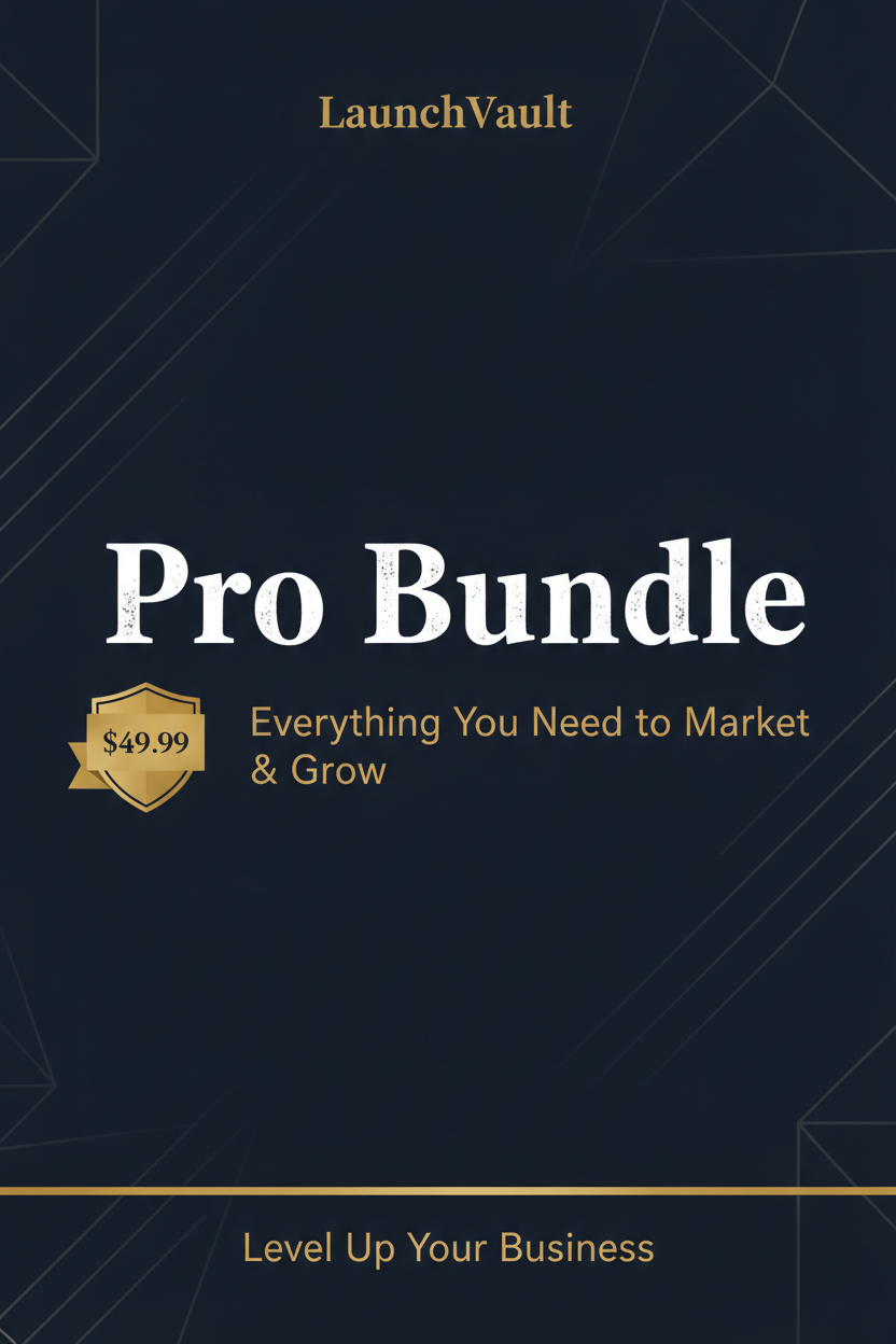 LaunchVault Pro Bundle
