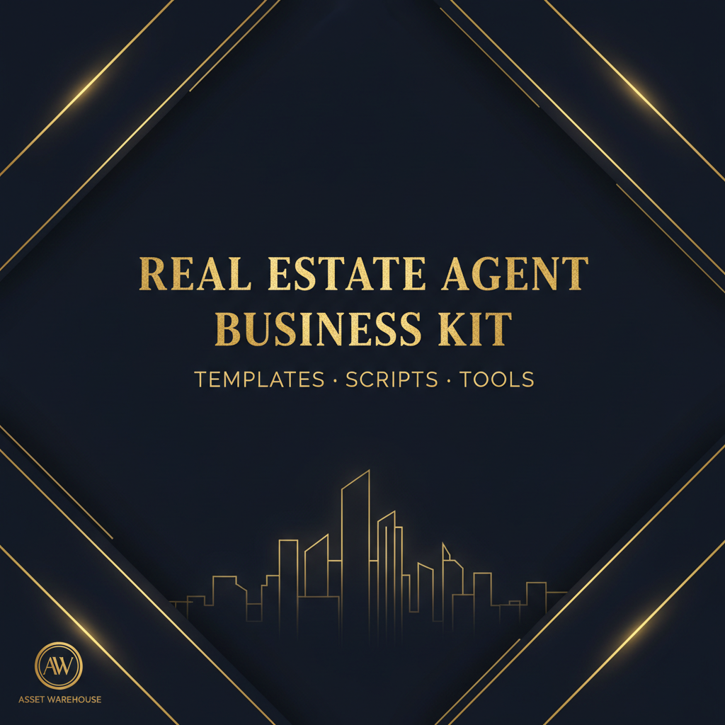 Real Estate Agent Business Kit Cover
